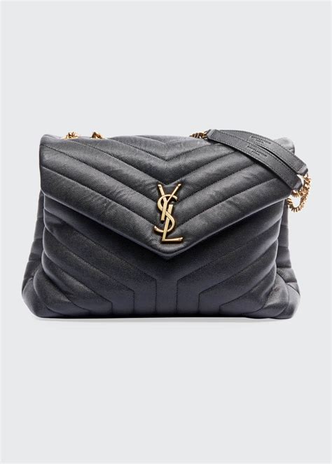 ysl pebbled leather chain bag|ysl over the shoulder bag.